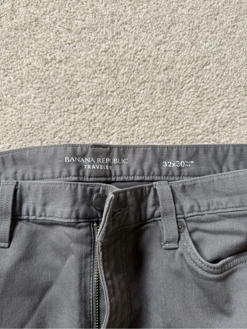 Banana Republic Slim Men's Jeans in Gray